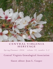 Order a print copy of Central Virginia Heritage, Spring/Summer 2016